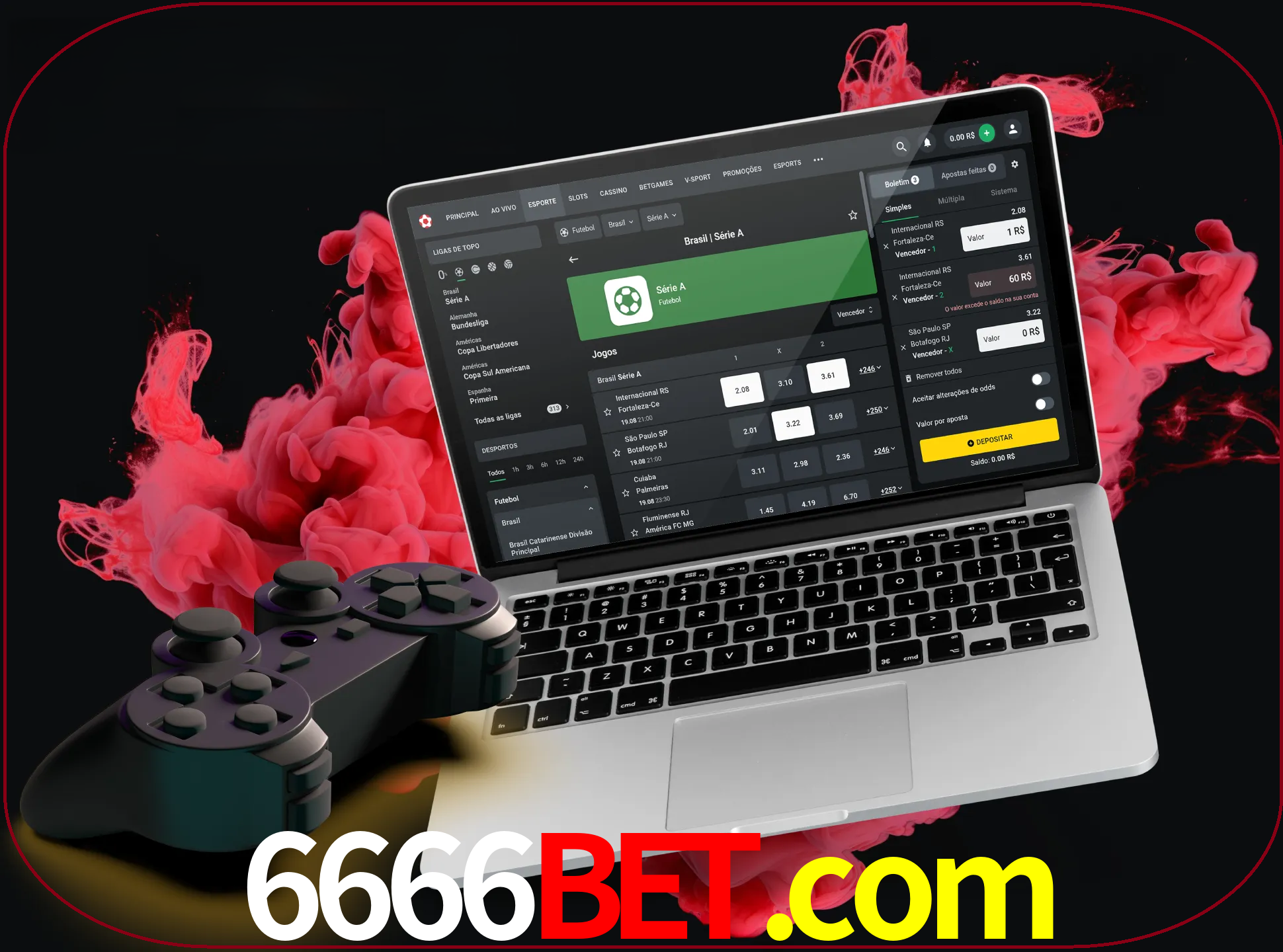 Visite a secção especial de jogos de vídeo em 6666bet para descobrir em que jogos pode apostar e ganhar muito dinheiro.